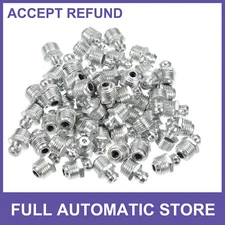 50 M10x1 Car Grease Nipple Fitting Universal Straight 180 Degree Galvanized