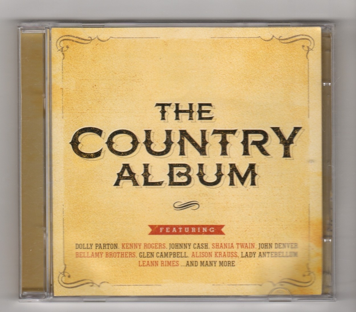 (IP181) The Country Album, 45 tracks various artists - 2015 double CD