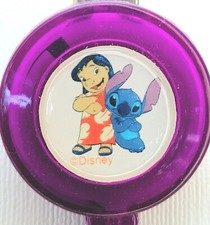 2005 Disney Lilo  Stitch Retractable ID Badge Holder Lanyard