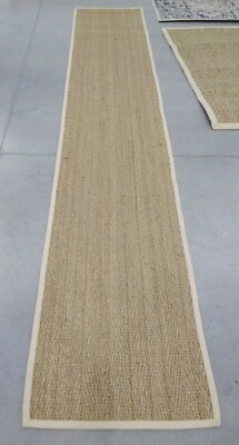 NATURAL 2'-6'' X 14' Loose Threads Rug, Reduced Price 1172709080 NF115J-214