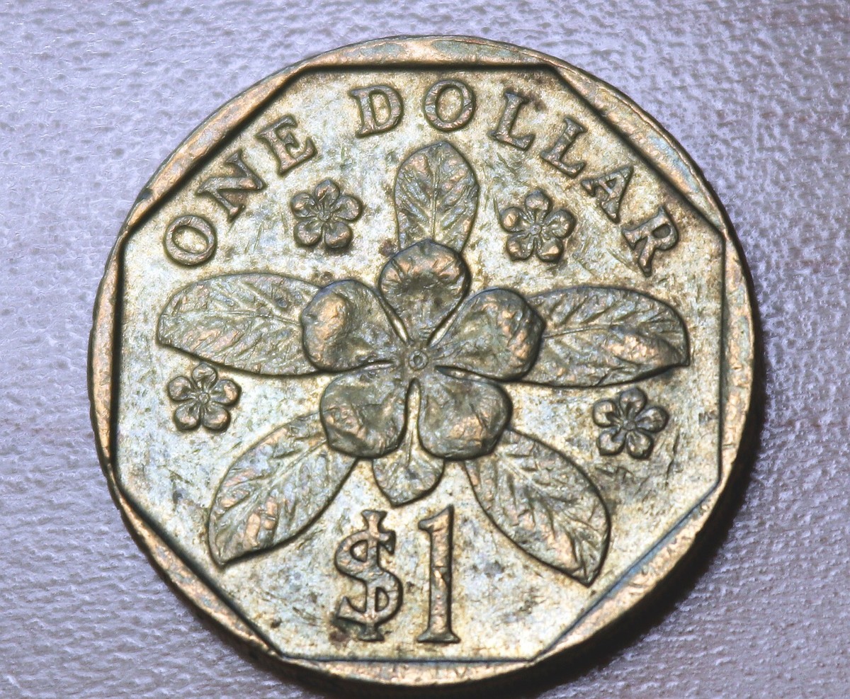 【未使用品】シンガポール $5 Dendrobium Crumenatum 銀貨 未使用品】シンガポール Dendrobium Crumenatum 銀貨 5 Dollars
