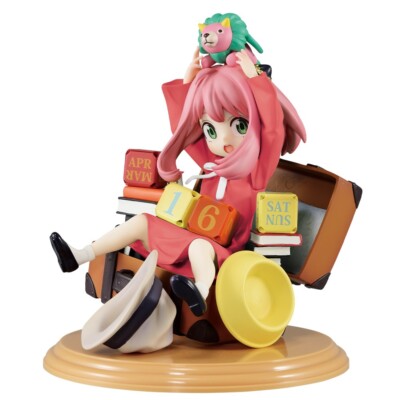 Ichiban Kuji Spy Family Last one Prize with block calendar Anya Forger New Japan