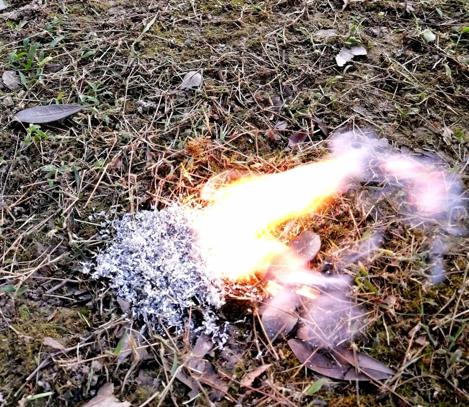 20 Bags Magnesium Shavings Fire Starter – 99% Pure for Camping, hiking，Survival - Image 4 of 4