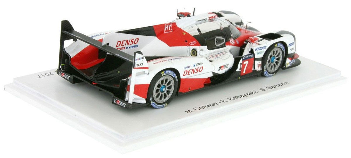 1/43 Spark トヨタ TS050 LM24 2017 1/43 SPARK TOYOTA TS050 HYBRID 24 H LE MANS 2017 BUEMI