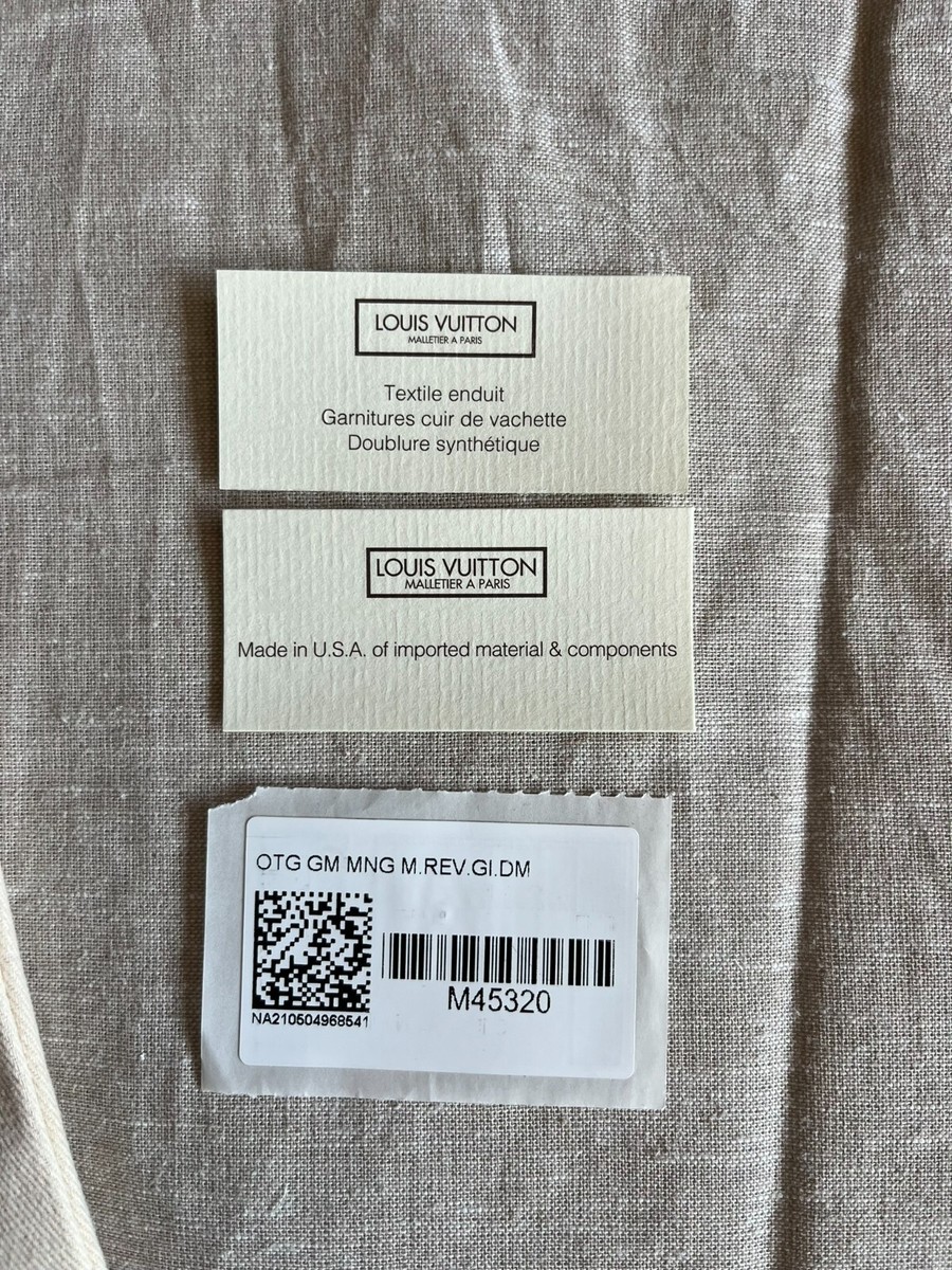 Louis Vuitton OnTheGo GM Monogram Canvas Tote Bag for Women for