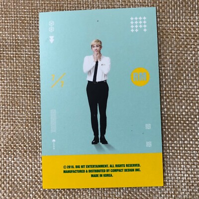 BTS RM 7/7 [ 3rd Muster ARMY.ZIP ] Official Player Card Photocard