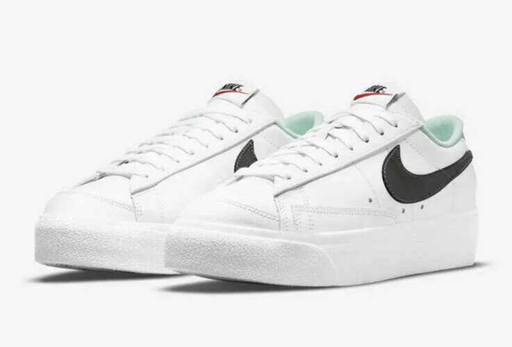 Nike Blazer Low Platform White Metallic Silver DQ7654 100  display picture 2