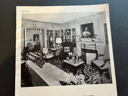 Vtg 1960s AD, Roberts and Irvine, Inc, Interiors, Antiques George S Schreyer - Picture 2 of 3