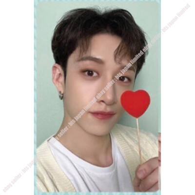 Stray kids NACIFIC Red Heart Photocard Hyunjin Felix Han Lee Know