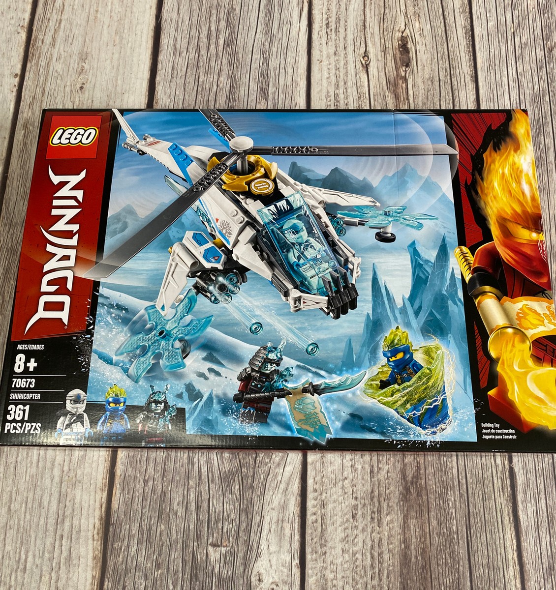 Lego Ninjago Season 11 Forbidden Spinjitzu Ice SEALED SET 70673