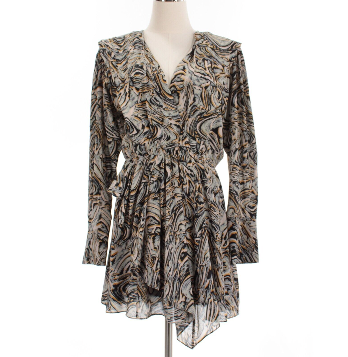 knee length dresses for ladies IRO Jersey Wrap Style Mini Dress main image 0