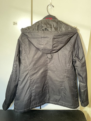 CB Advanced Performance Systems Black Jacket Sz.L  Zips, 6 Pockets, Zip Off Hood - Picture 4 of 12