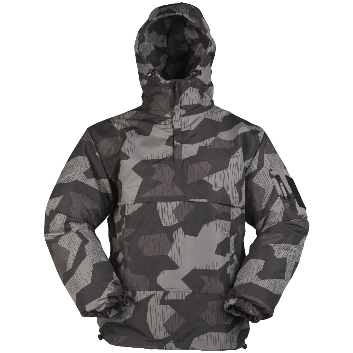 Mil-Tec Warm Combat Winter Mens Anorak Hooded Fleece Jacket