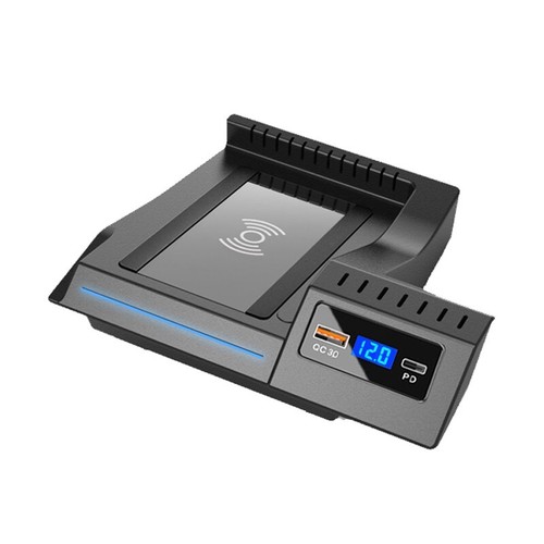 car wireless charger for Mercedes Benz W205 C43 C63 GLC 43 GLC63 X253 C Class - 第 5/9 張圖片