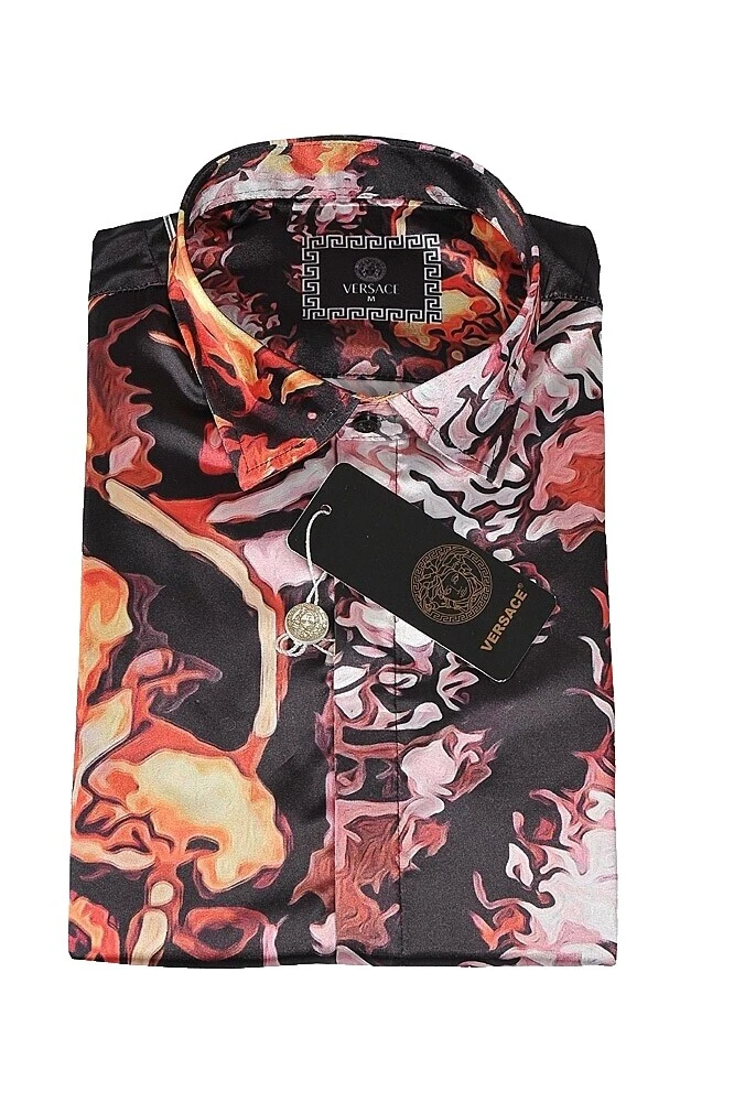 Camisas de vestir para hombres Versace Multicolor