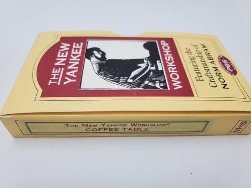 Coffee Table The New Yankee Workshop VHS Craftmanship Of Norm Abram