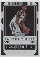 2020-21 Panini Contenders Draft Picks Campus Ticket Jaren Jackson Jr #45 6h5