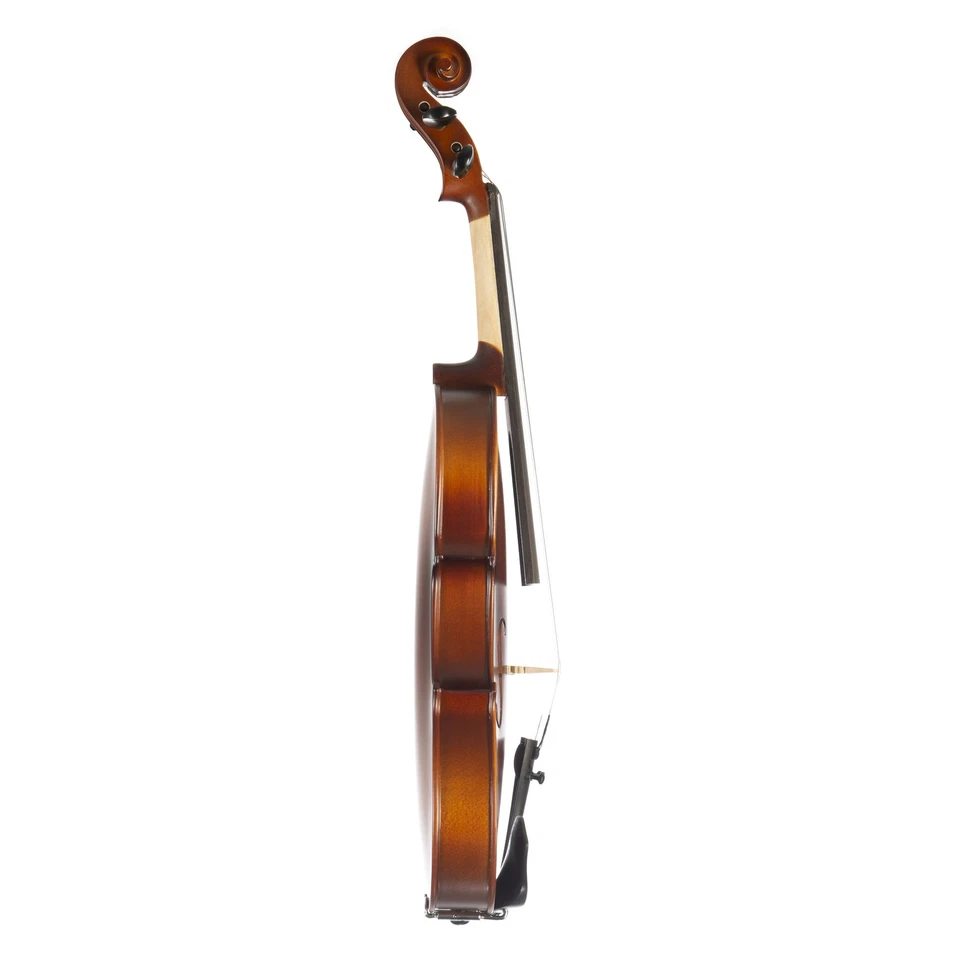 FVN-115 Violine 1/4, Massiv Ahorn, Fichte, Ebenholz, Guarneri, Carbon, Etui - Bild 4 von 4