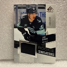 Jani Nyman 2025-26 SP Game Used #RS-JN Rookie Sweaters #/299