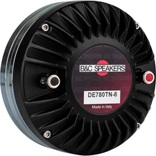 B&C DE780TN 1.4 Inch 8 Ohm Titanium Horn Driver