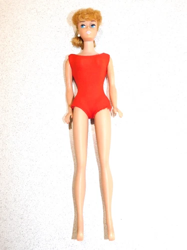 Barbie:  VINTAGE Ash Blonde PONYTAIL BARBIE Doll No Box!