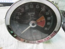 Mgb Tachometer Smiths Rvi2401008 Electric Gauge With Brackets From A 1965 Mgb