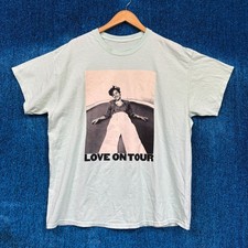 Harry Styles Love On 2020 Tour Poster Pop Rockstar Tee XL