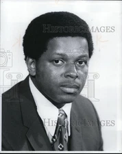 1973 Press Photo Luke Owens, Warrensville High, Dream Team, Football - cvb43907