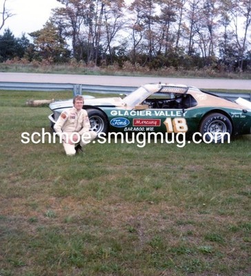 VINTAGE ORIGINAL RACING PHOTO;  1977 MIKE MILLER, HARTFORD SPEEDWAY