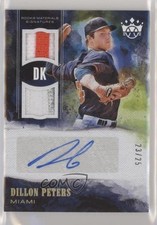 2018 Panini Diamond Kings Holo Gold 23/25 Dillon Peters #RMS-DP Auto 0x1