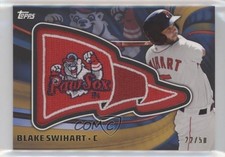 2015 Topps Pro Debut Pennant Manufactured Gold 22/50 Blake Swihart Patch sd0