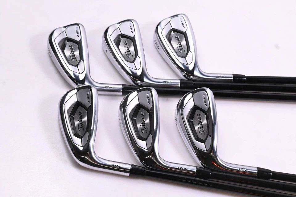 Left Hand Titleist 718 AP3 Irons / 5-PW / Senior Flex Tensei CK Red AMC Shafts - Image 2 of 4