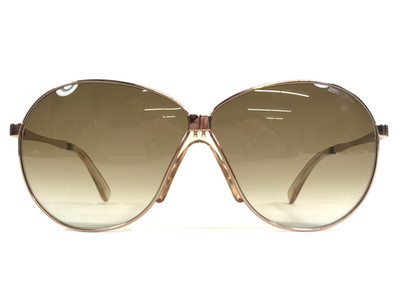 Jimmy Choo Sunglasses SYBIL/S 8JN6Y Gold Collapsible Frames with Brown Lenses