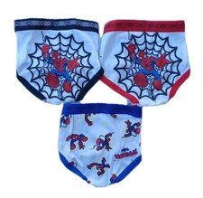 Vintage Lot of 3 toddler Spider-Man Underwear Size 2T/3T New without tags As-Is