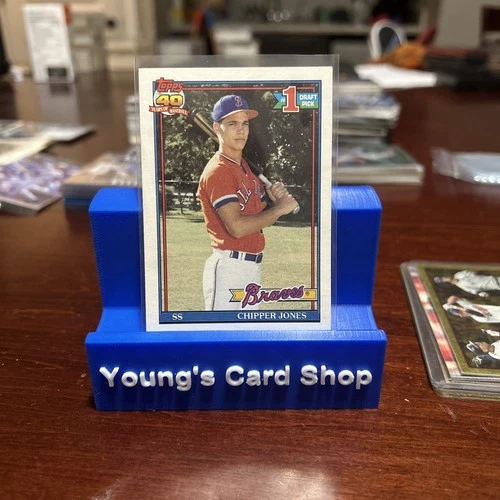 1991 Topps Rookie Chipper Jones Braves #333