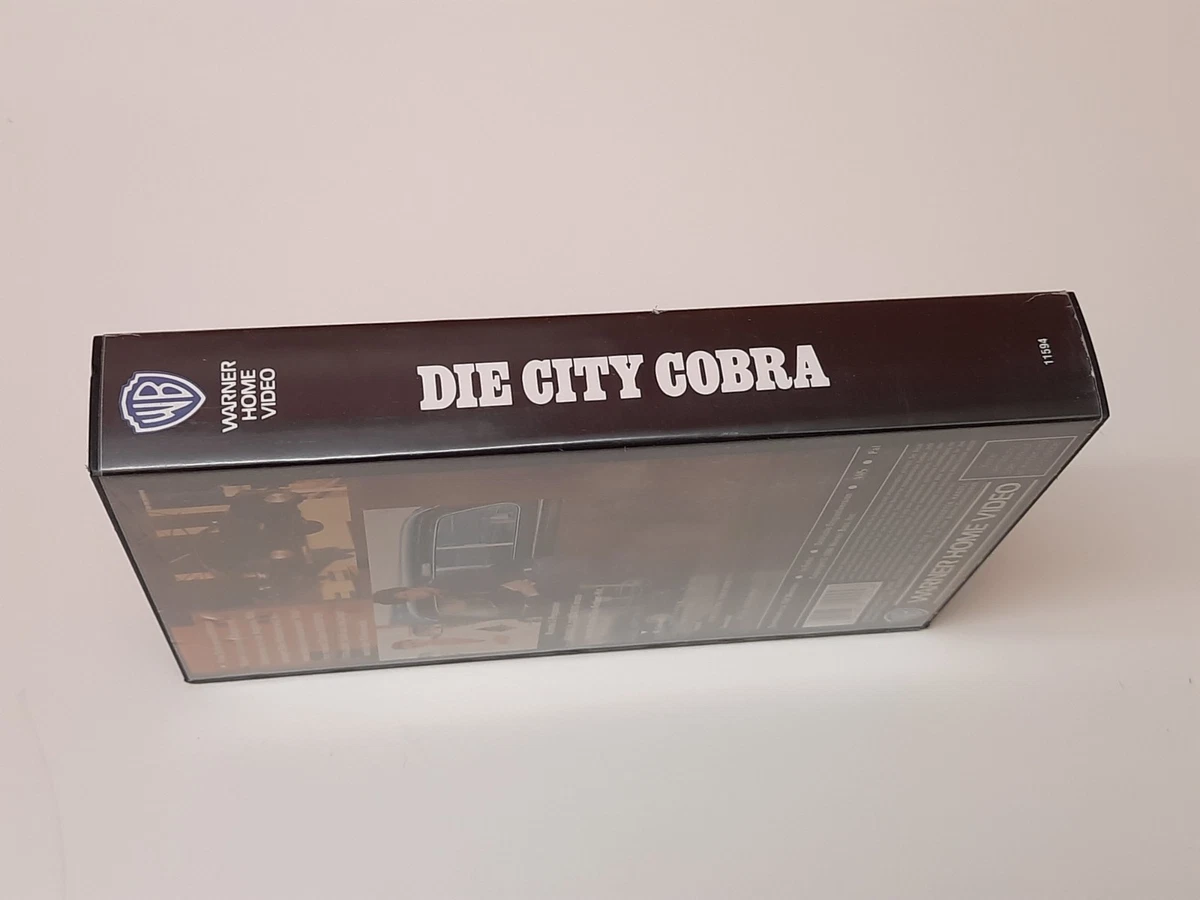 Die City Cobra 1986 VHS German PAL Warner Home Video Sylvester Stallone NEU OVP