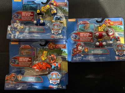 Light Up Marshall Chase Zuma Paw Patrol Brand New Sealed