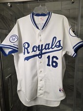 BO JACKSON 1987 KANSAS CITY ROYALS RAWLINGS HOME AUTHENTIC JERSEY SIZE 48