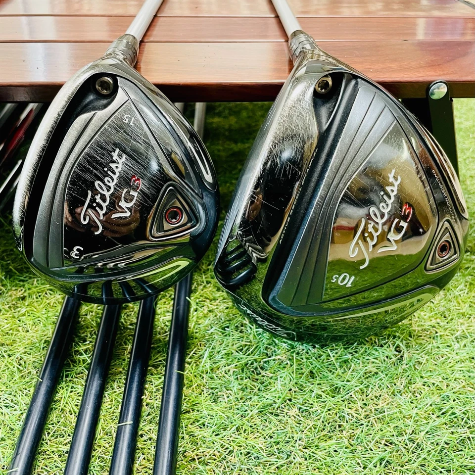 Titleist Fullset VG3 1w 3w 5w 4hy DCT Iron 5-9pw 12Pc SR R Flex RH Golf Club - Image 2 of 4
