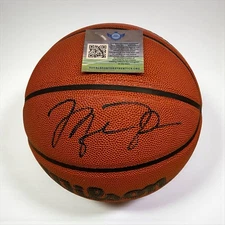 Michael Jordan Hand Signed Basketball w/COA Autographed Chicago Bulls HOLOGRAM