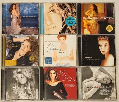 11 Celine Dion CD Lot One Heart Love S/T All The Way