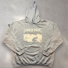 Linkin Park Meteora Hoodie Grey Mens XL Unisex Band Pullover