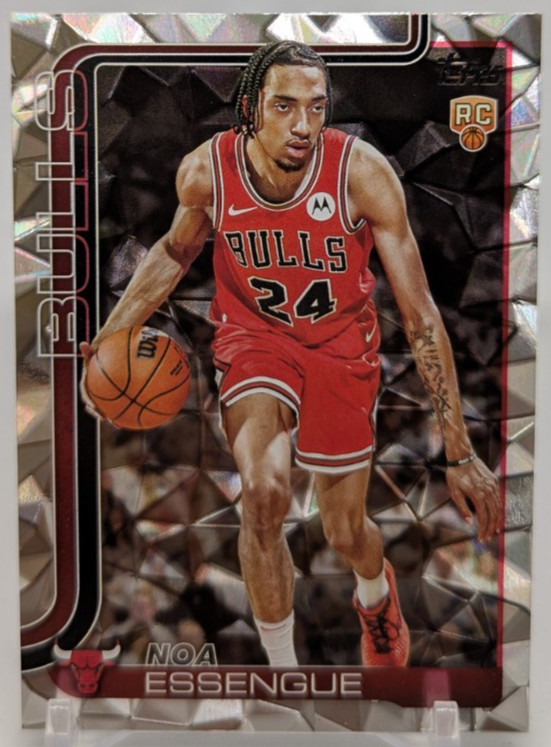 🏀2025-26 Topps Flagship Basketball Noa Essengue #212 Diamante - Bulls🏀