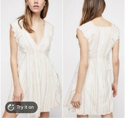 free people cactus flower mini dress Free People Cactus Flowers Mini Dress in Cream