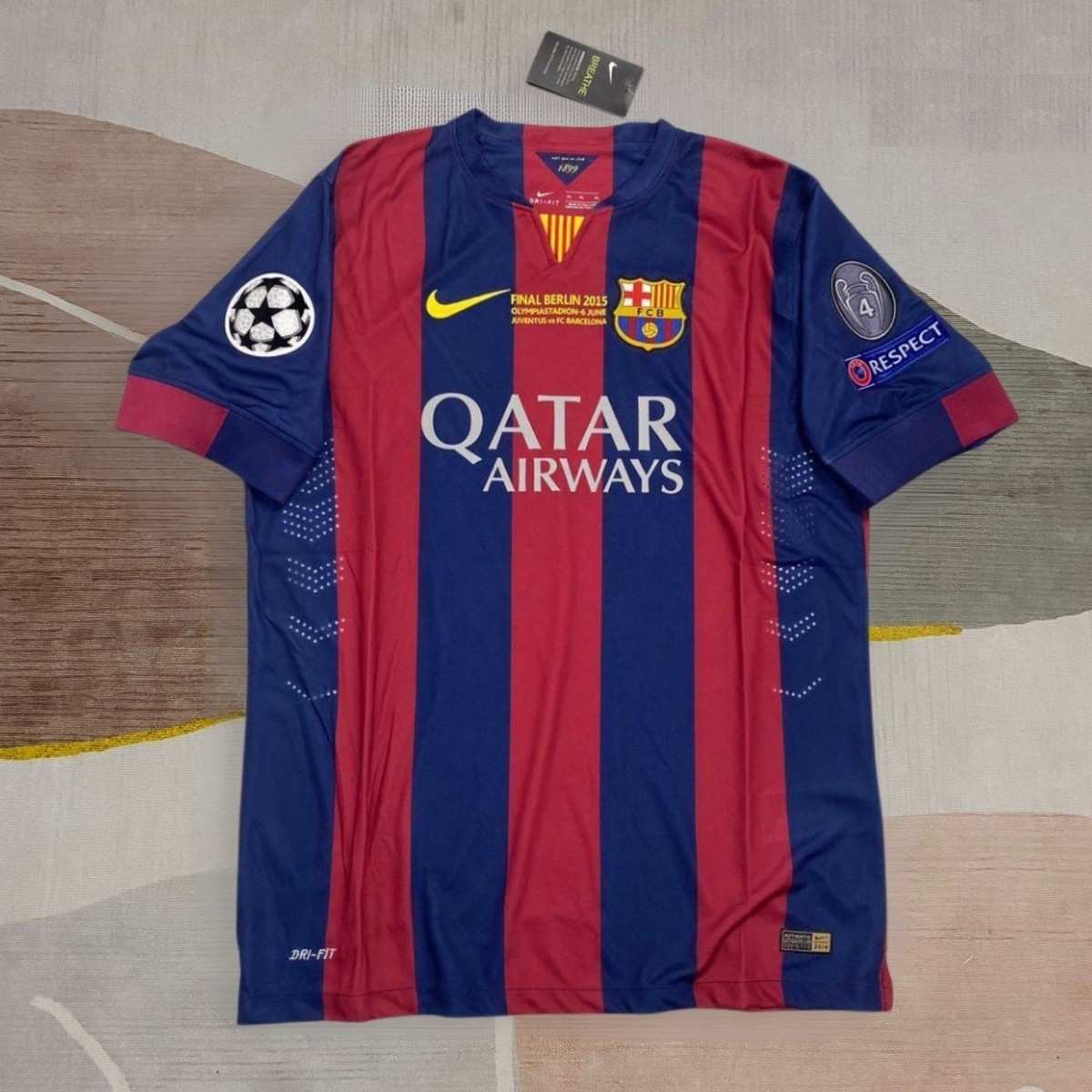 FC Barcelona 2014/2015 Champions League Final jersey - Messi #10