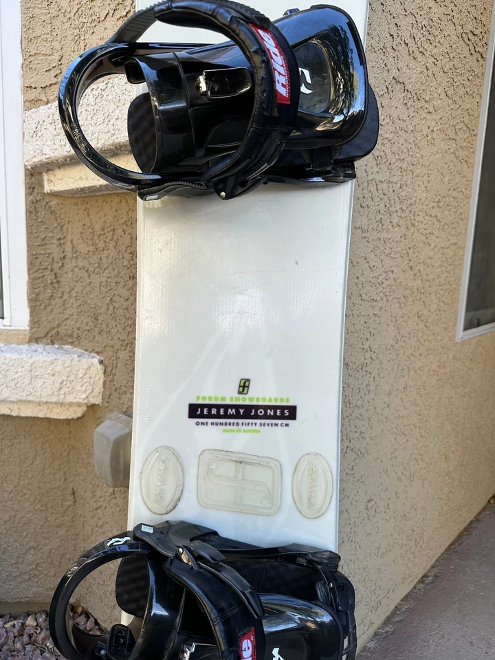 Snowboard clásico coleccionable Forum Jeremy Jones vintage temporada 1999/2000 *leer* Foto 3 de 4