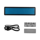Bluetooth LED Name Badge Rechargeable Light Sign DIY Programmable Scrolling8735