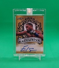 2019 LEAF NSCC AUTO: ERROL SPENCE JR. #1/1 Auto GOLD Variation