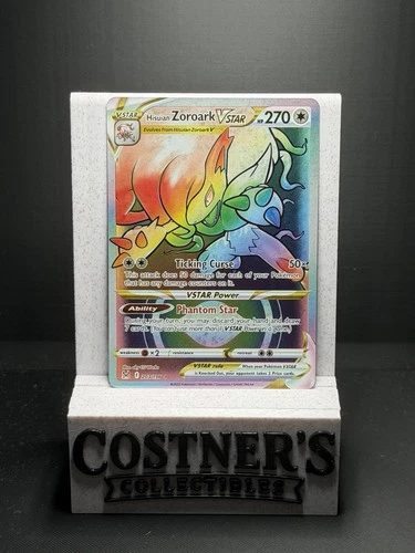 Hisuian Zoroark VSTAR (Secret) 203/196 Pokémon Swsh11: Lost Origin Holo