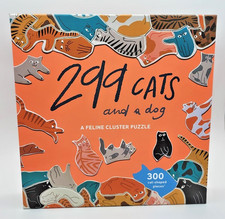 299 Cats and a Dog 300 Piece Puzzle: A Feline Cluster Puzzle by L a Maupetit